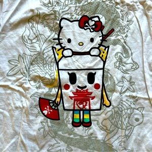 Tokidoki Sanrio collaboration HELLO KITTY TSHIRT!